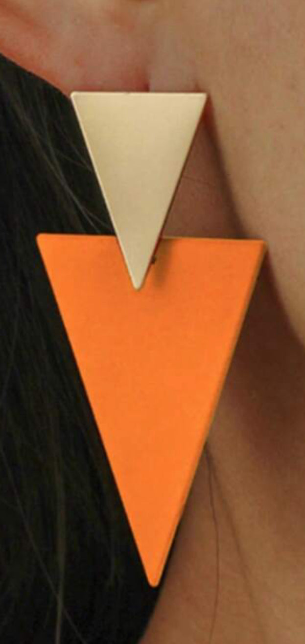 Triangle Shape Earrings